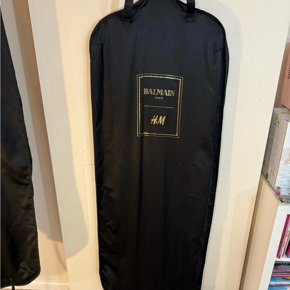 Balmain x H&M Black Garment Bag